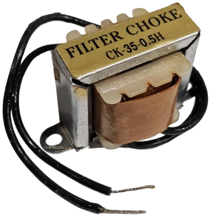 0.5 Henry Filter Choke Inductor – 10mA DC Current Rating, 30Ω DC Resistance