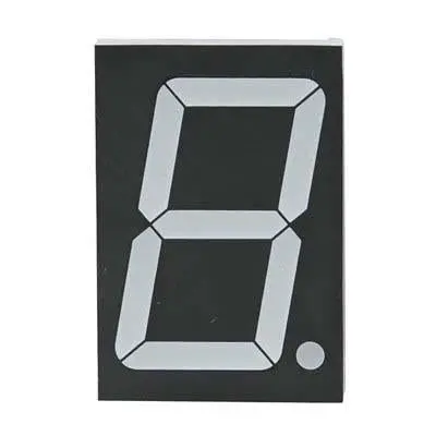 0.56″ Common-Cathode Red 7-Segment LED Display