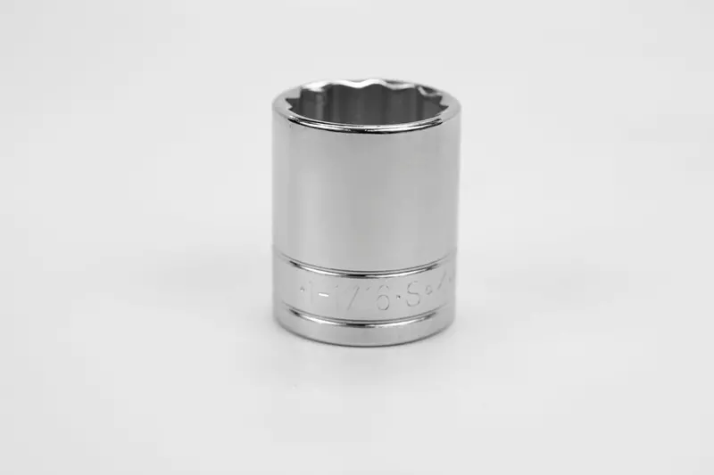 1-1/16″ 12-Point Chrome Socket – 1/2″ Drive, Standard Fractional