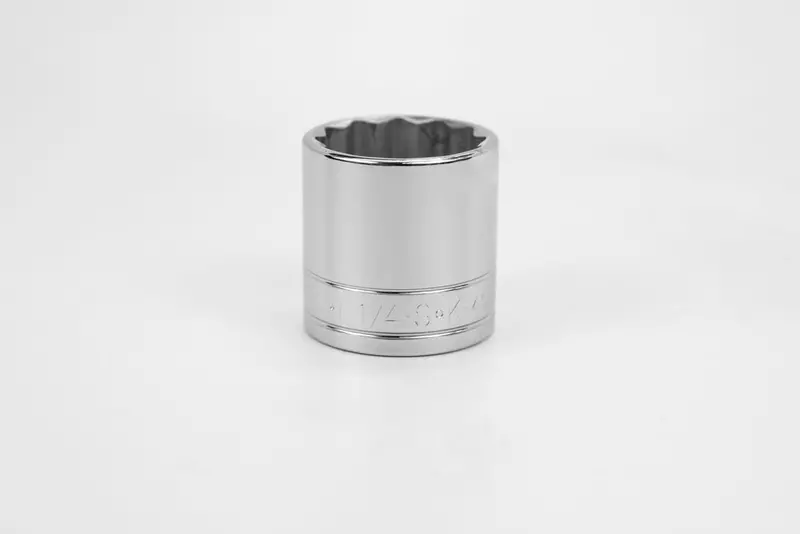 1-1/4″ 12-Point Chrome Socket – 1/2″ Drive Fractional
