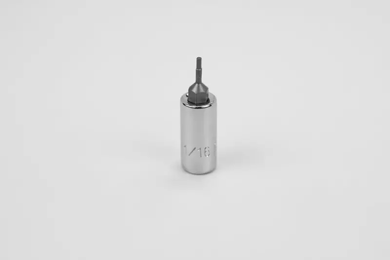 1/16″ and 1/4″ Drive Hex Chrome Bit Socket Set