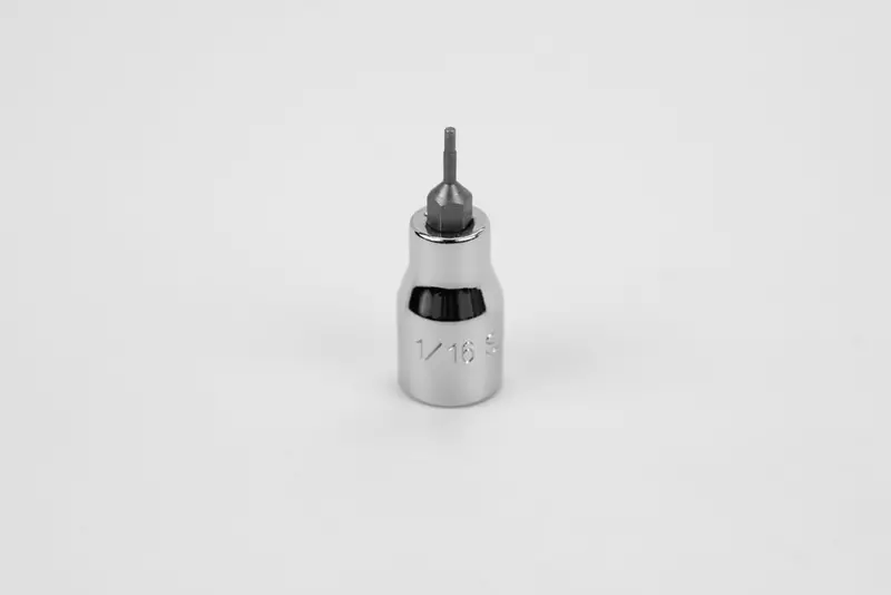 1/16″ Hex Chrome Bit Socket for 3/8″ Drive