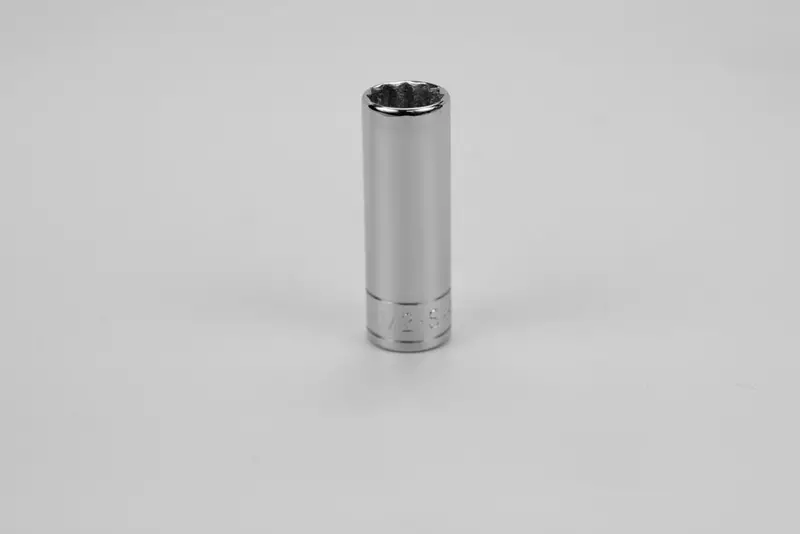 1/2″ 12-Point Deep Chrome Socket for 1/4″ Drive