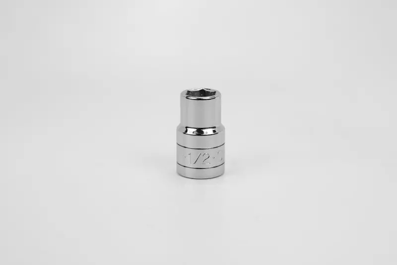 1/2″ 6-Point Chrome Socket – 1/2″ Drive, Standard Fractional