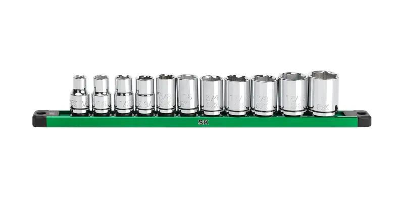 1/2″ Drive 11-Piece 6-Point SAE Chrome Socket Set