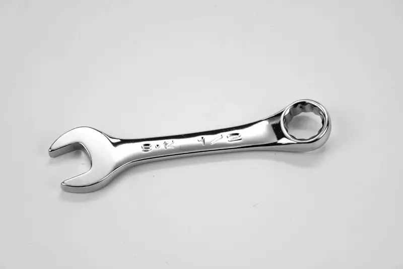 1/2 Inch 12-Point Low-Profile Combination Chrome Wrench