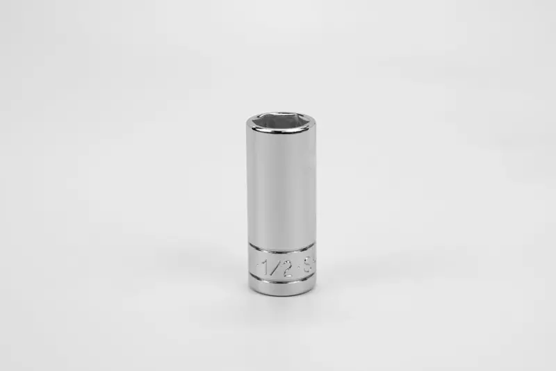 1/2-Inch Deep Chrome Socket – 3/8-Inch Drive, 6-Point Fractional