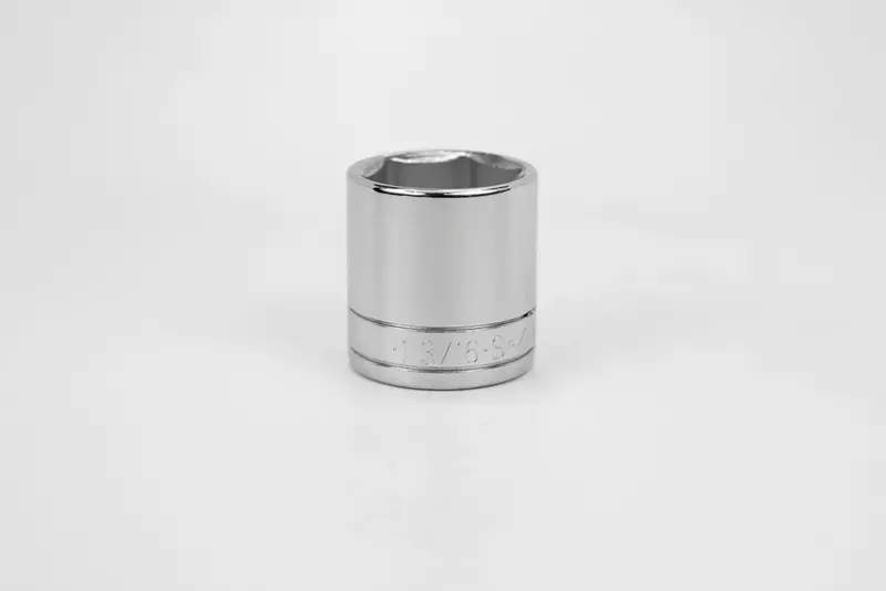 1-3/16″ 6-Point Fractional Chrome Socket — 1/2″ Drive