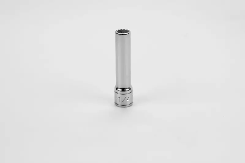 1/4″ 12-Point Deep Chrome Socket for 1/4″ Drive