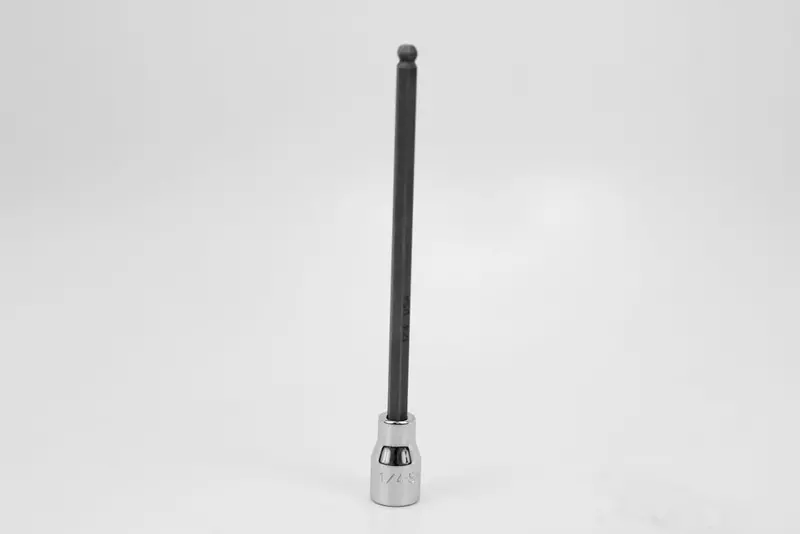 1/4″ 3/8″ Drive Long Ball-End Hex Chrome Bit Socket