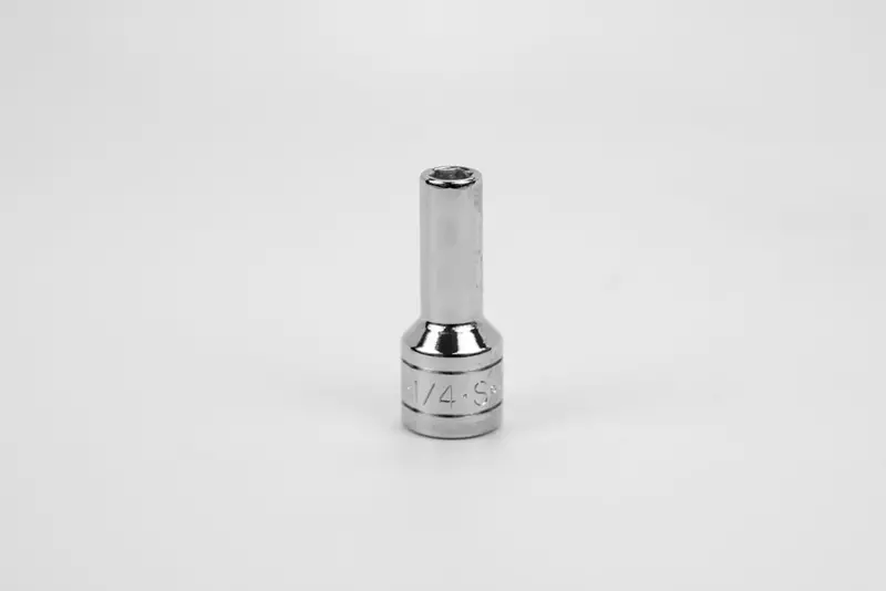 1/4-Inch Deep Chrome Socket – 3/8-Inch Drive, 6-Point Fractional
