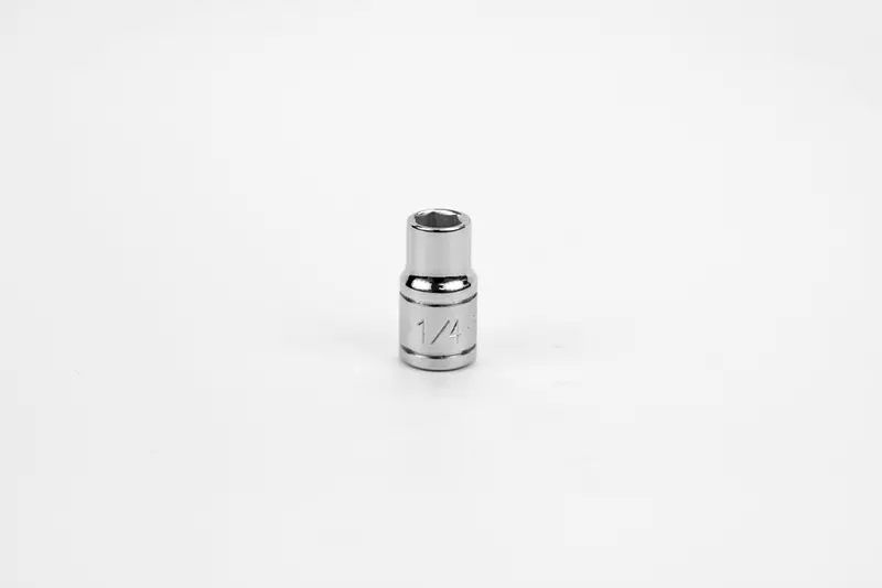 1/4-Inch Standard Hex Chrome Socket – 1/4″ Drive