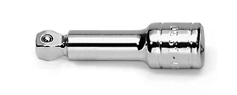 1.5-Inch Mini Chrome Wobble Extension – 1/4″ Drive