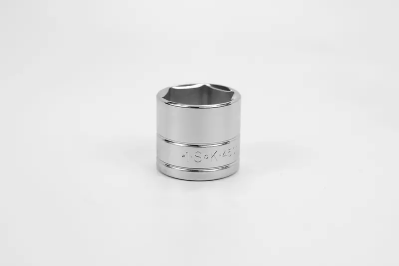 1″ 6-Point Chrome Socket for 3/8″ Drive – Standard Depth