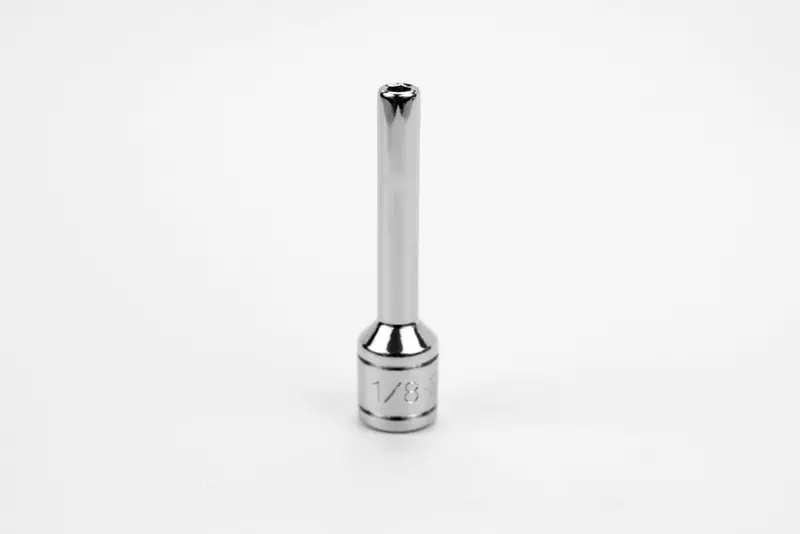 1/8″ 1/4″ Drive 6-Point Deep Chrome Socket