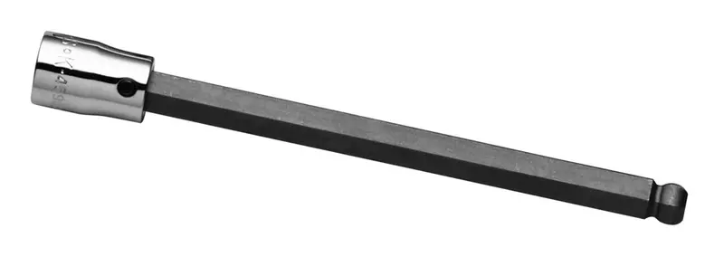 1/8″ 3/8″ Drive Long Ball-End Hex Chrome Bit Socket