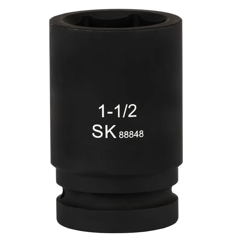 1-Inch Drive Deep 6-Point SAE Impact Socket – 1-1/2 Inches