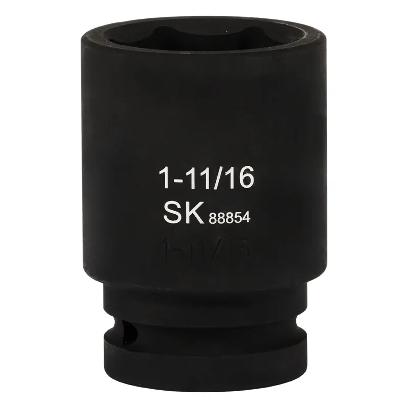 1-Inch Drive Deep 6-Point SAE Impact Socket – 1-11/16 Inches
