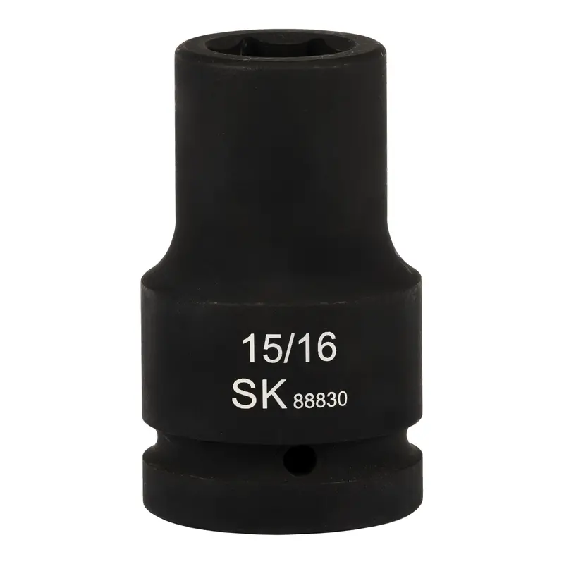 1-Inch Drive Deep 6-Point SAE Impact Socket – 15/16 Inch