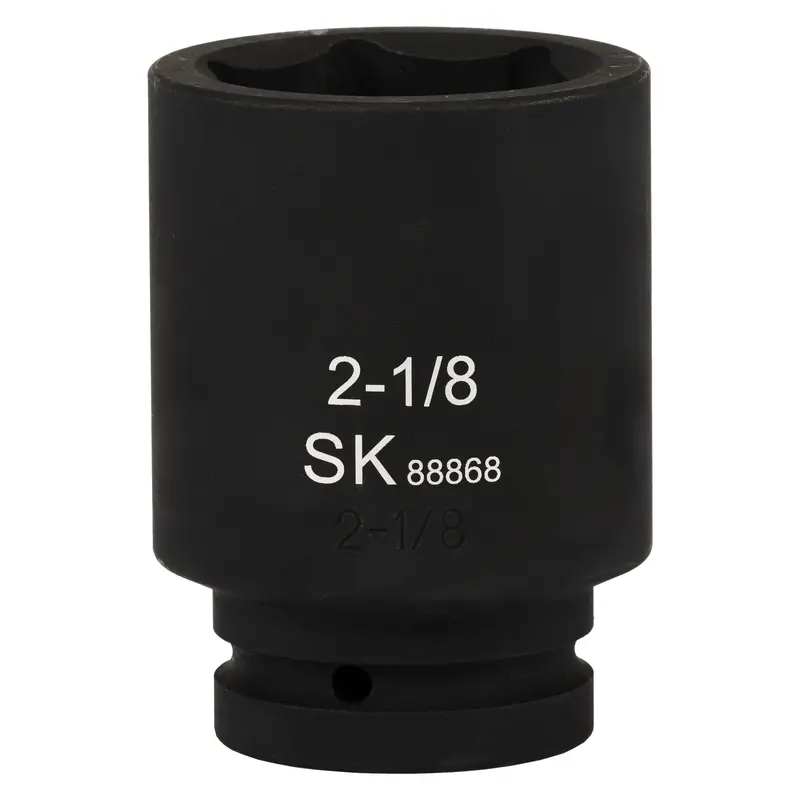 1-Inch Drive Deep 6-Point SAE Impact Socket – 2-1/8 Inches