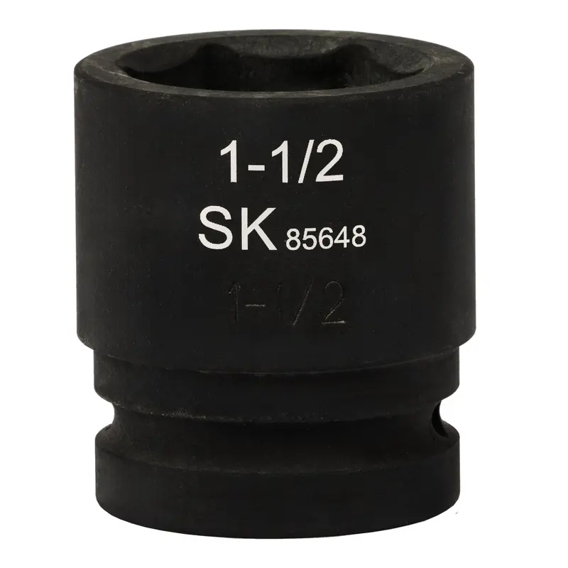 1-Inch Drive Shallow 6-Point SAE Impact Socket — 1-1/2 Inch