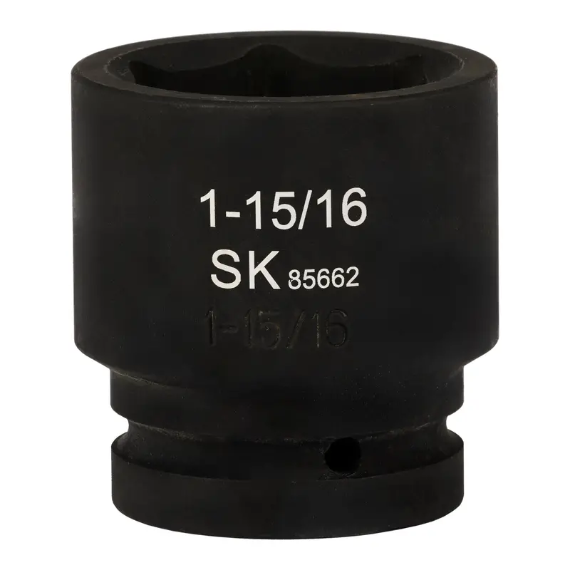 1-Inch Drive Shallow 6-Point SAE Impact Socket — 1-15/16 Inch