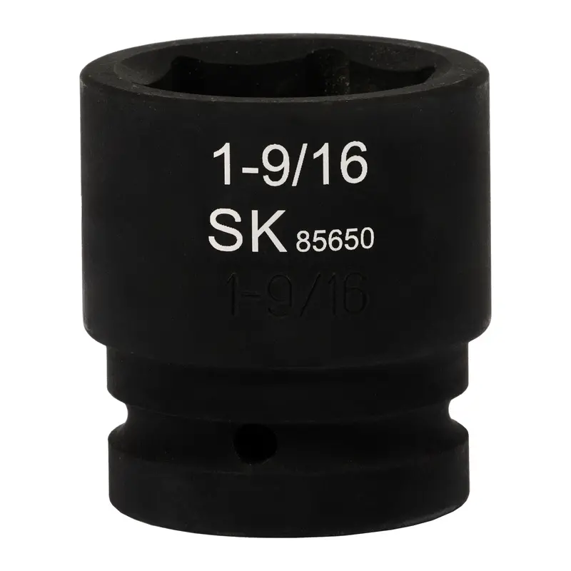 1-Inch Drive Shallow 6-Point SAE Impact Socket — 1-9/16 Inch