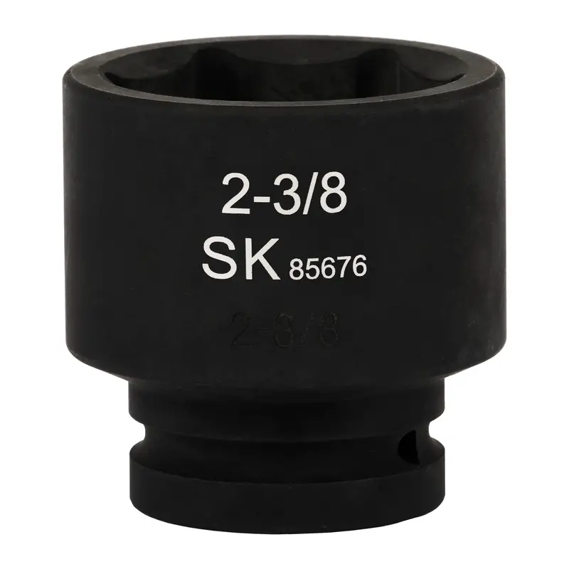 1-Inch Drive Shallow 6-Point SAE Impact Socket — 2-3/8 Inches