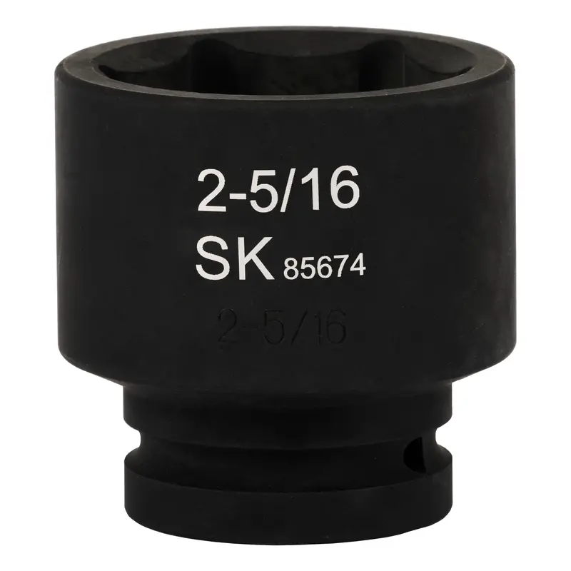 1-Inch Drive Shallow 6-Point SAE Impact Socket — 2-5/16 Inches