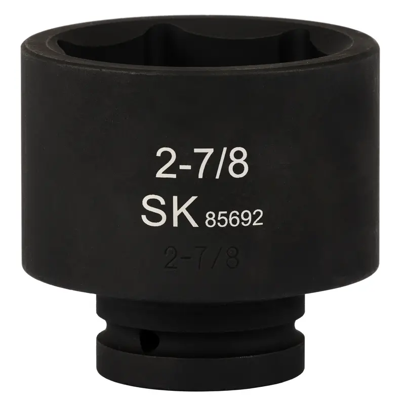 1-Inch Drive Shallow 6-Point SAE Impact Socket — 2-7/8 Inches