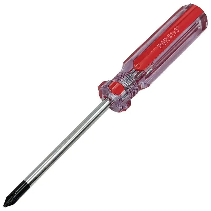 #1 Phillips Screwdriver – 3″ Blade, 6″ Total Length