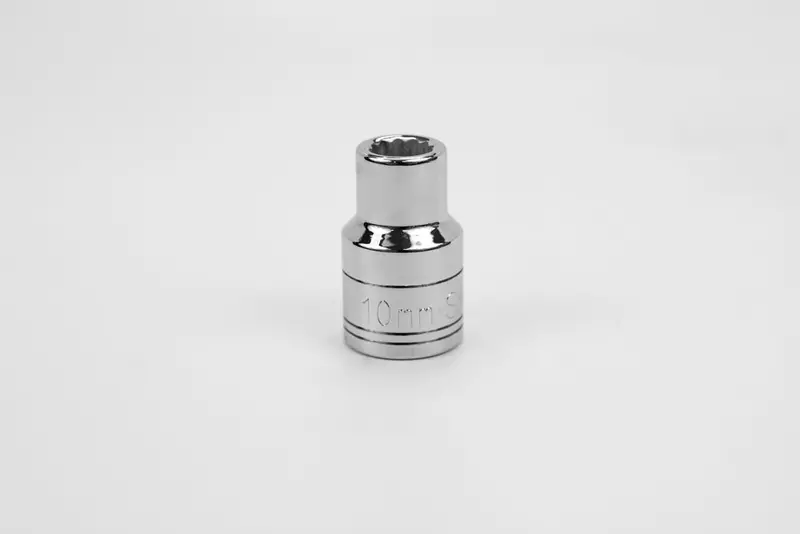 10 mm 12-Point Chrome Socket – 1/2″ Drive Metric Socket