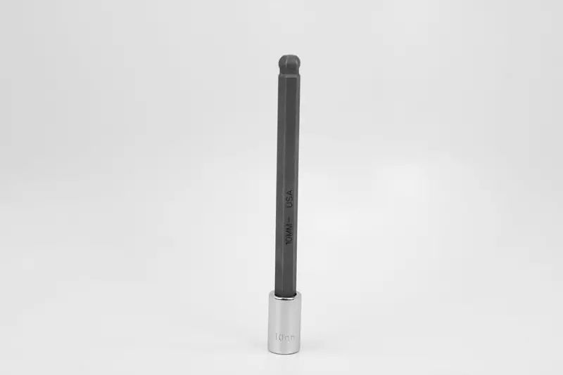 10 mm 3/8″ Drive Long Ball-Hex Bit Socket – Chrome Plated
