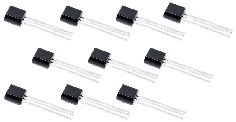 10-Pack LM334 Adjustable 3-Terminal Current Source IC