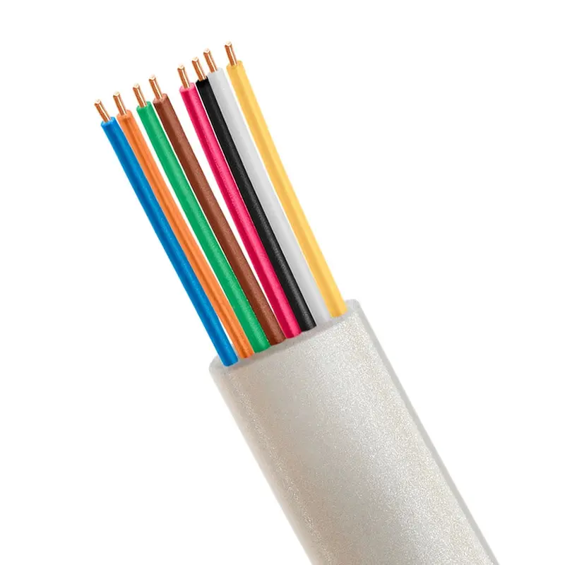 1000-Foot 8-Conductor Modular Telephone Cable – Round Jacket