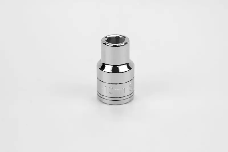 10mm 1/2″ Drive 6-Point Standard Metric Chrome Socket