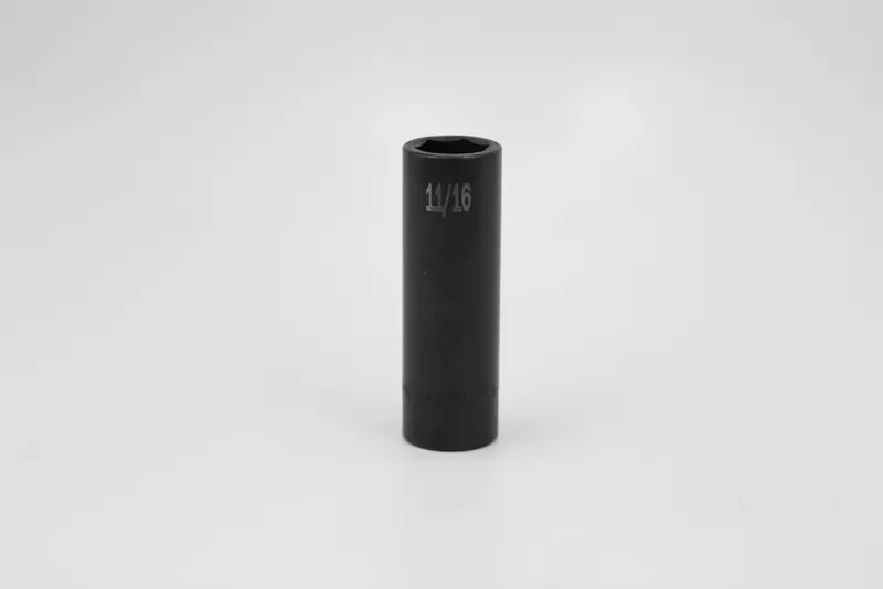 11/16″ Deep 6-Point Fractional Impact Socket – 1/2″ Drive