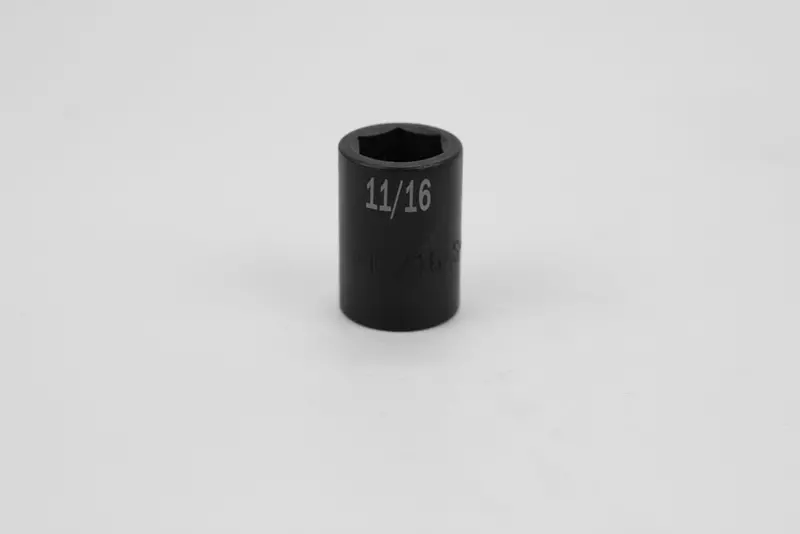 11/16″ Precision 1/2″ Drive 6-Point Impact Socket – Fractional Use