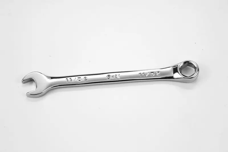 11/32″ 6-Point Standard Combination Chrome Wrench – Fractional