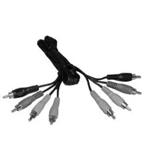 12-Foot RCA Male-to-Male Phono Cable – High-Fidelity Audio Connection