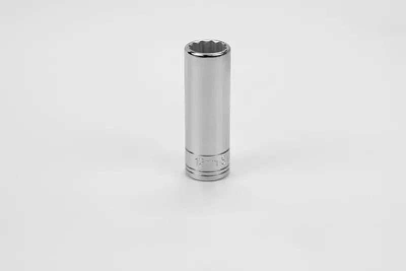 12 mm 12-Point Deep Chrome Socket for 1/4″ Drive – Metric