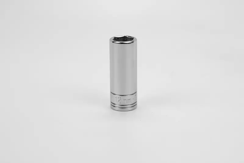 12 mm 3/8″ Drive 6-Point Deep Chrome Socket – Metric