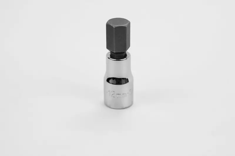 12 mm Hex Chrome Bit Socket – 3/8″ Drive