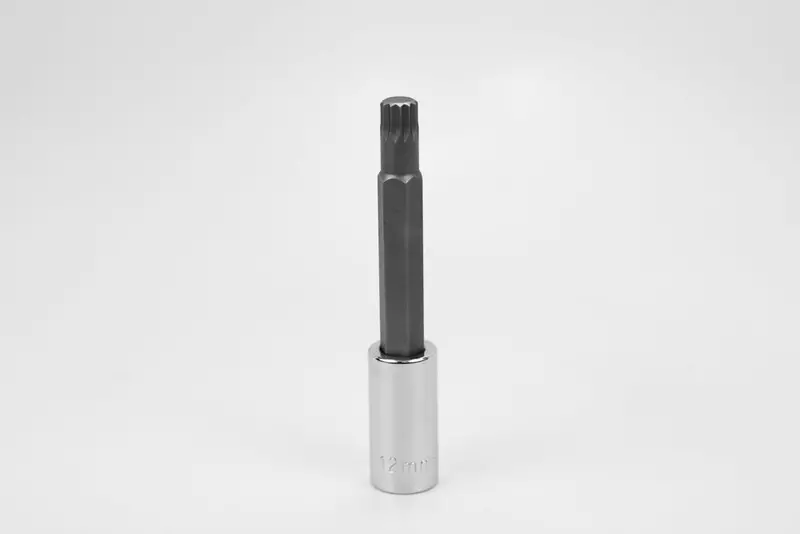 12 mm Triple Square Chrome Bit Socket – 1/2″ Drive