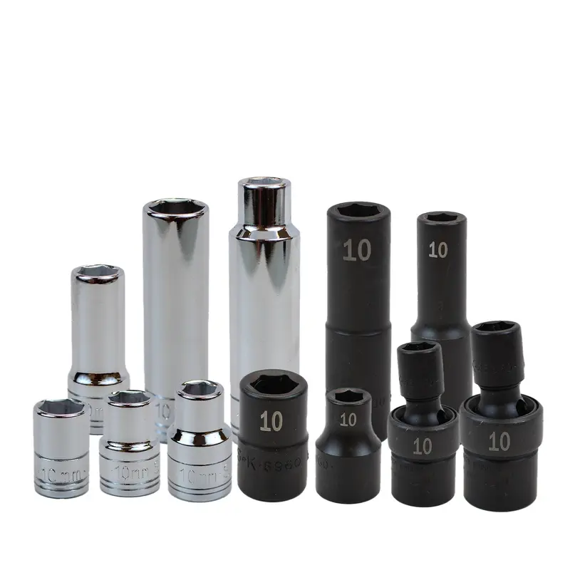 12-Piece Metric Socket Set – 10mm Standard Drive