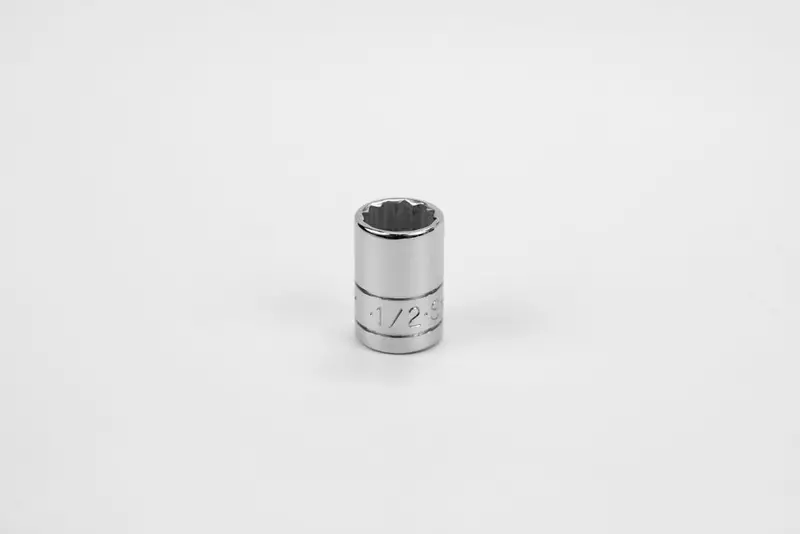 12-Point Standard Chrome Socket, 1/2″, 3/8″ Drive