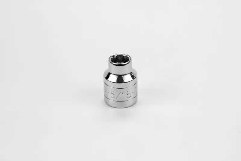 12-Point Standard Chrome Socket, 5/16″, 3/8″ Drive
