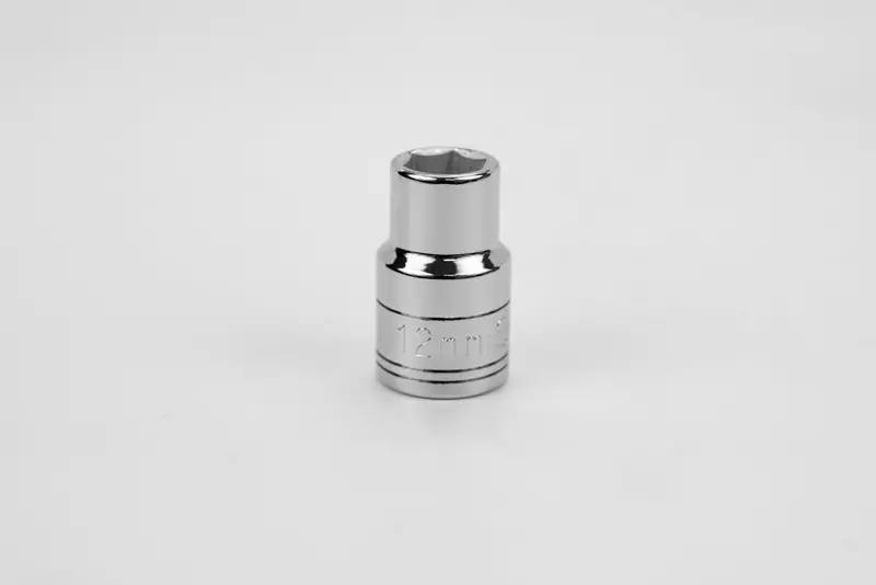 12mm 1/2″ Drive 6-Point Standard Metric Chrome Socket
