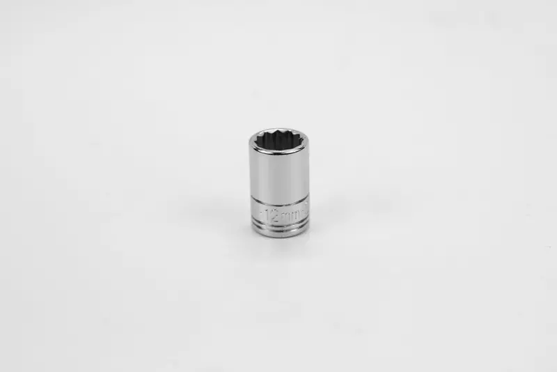 12mm 3/8-Inch Drive 12-Point Metric Chrome Socket