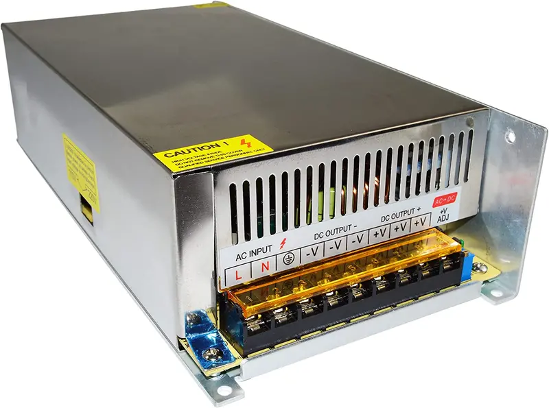 12V 40A Switching Power Supply – 110–240V AC Input, Ideal for LED Strips, CCTV & DIY Electronics